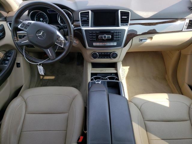 4JGDA5HB8FA444243 - 2015 MERCEDES-BENZ ML 350 4MATIC WHITE photo 8