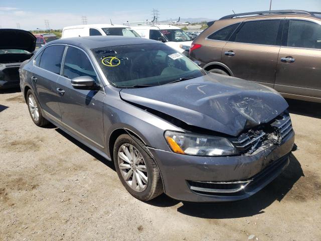 1VWCH7A37DC014146 - 2013 VOLKSWAGEN PASSAT SEL CHARCOAL photo 4