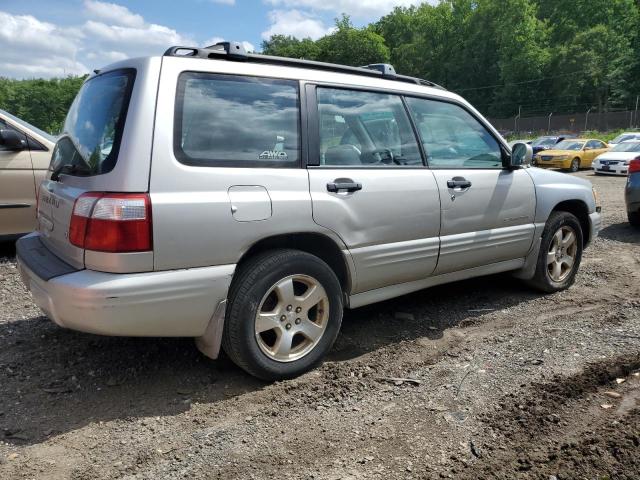 JF1SF65631H730811 - 2001 SUBARU FORESTER S ვერცხლისფერი ფოტო 3