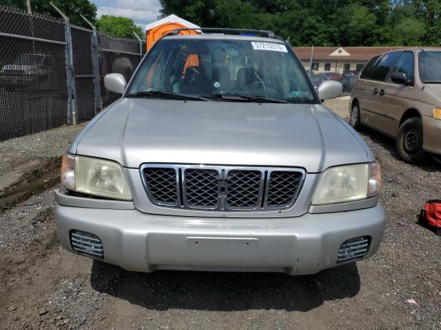 JF1SF65631H730811 - 2001 SUBARU FORESTER S ვერცხლისფერი ფოტო 5