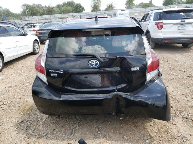 JTDKDTB37G1117133 - 2016 TOYOTA PRIUS C BLACK photo 6