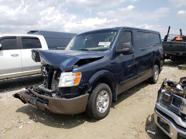 1N6BF0KM2HN806876 - 2017 NISSAN NV 1500 S BLUE photo 1