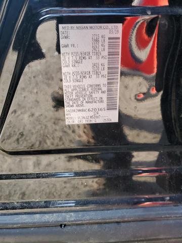 5N1DR2MM8KC620365 - 2019 NISSAN PATHFINDER S BLACK photo 13