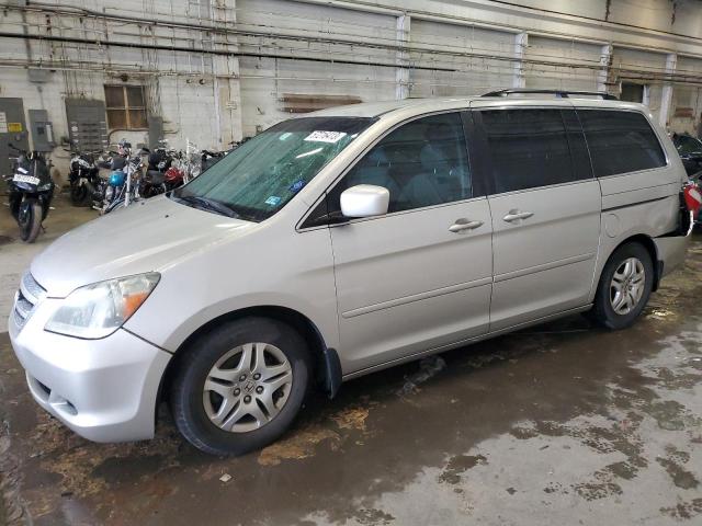 5FNRL38417B451151 - 2007 HONDA ODYSSEY EX SILVER photo 1