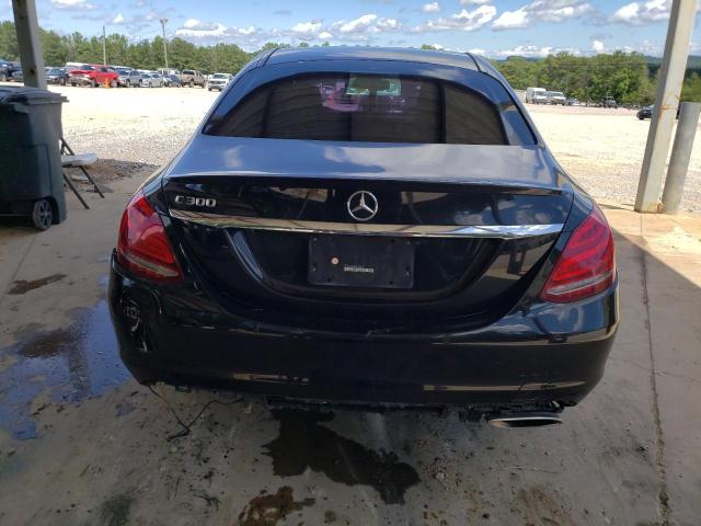 55SWF4JB4FU071467 - 2015 MERCEDES-BENZ C 300 BLACK photo 6