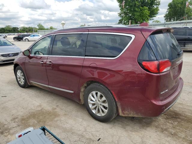 2C4RC1BG5KR608992 - 2019 CHRYSLER PACIFICA TOURING L მუქწითელი ფოტო 2