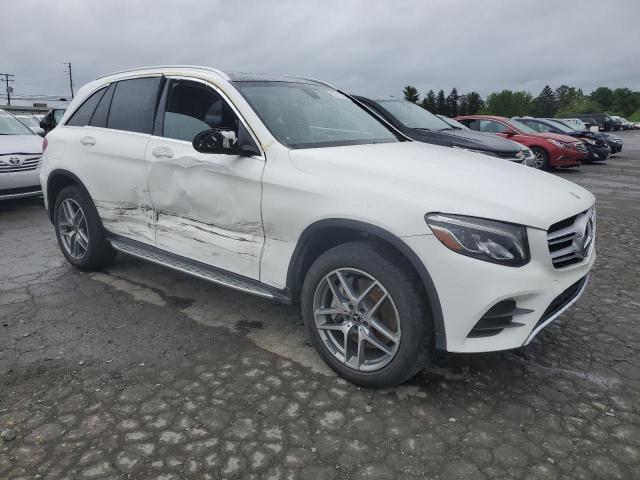 WDC0G4KB4KV192668 - 2019 MERCEDES-BENZ GLC 300 4MATIC WHITE photo 4