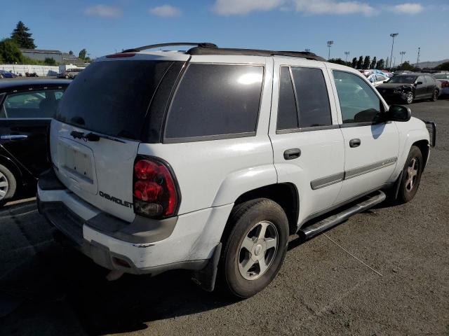 1GNDT13S222353219 - 2002 CHEVROLET TRAILBLAZE WHITE photo 3