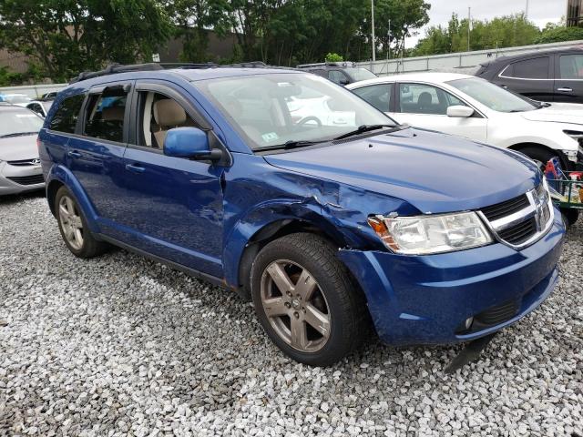 3D4PH5FV2AT200375 - 2010 DODGE JOURNEY SXT BLUE photo 4