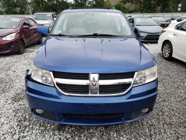 3D4PH5FV2AT200375 - 2010 DODGE JOURNEY SXT BLUE photo 5