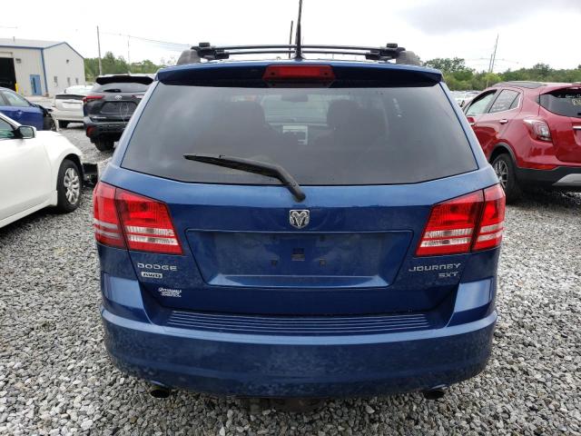 3D4PH5FV2AT200375 - 2010 DODGE JOURNEY SXT BLUE photo 6