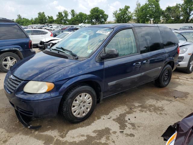 1A4GP45R26B575152 - 2006 CHRYSLER TOWN & COU ლურჯი ფოტო 1