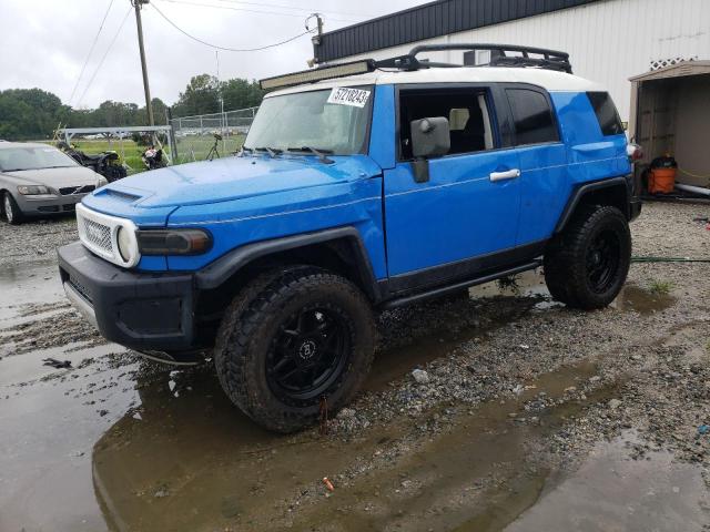 JTEZU11FX70003353 - 2007 TOYOTA FJ CRUISER BLUE photo 1