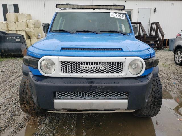 JTEZU11FX70003353 - 2007 TOYOTA FJ CRUISER BLUE photo 5