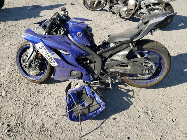 JYARJ28E7LA005741 - 2020 YAMAHA YZFR6 BLUE photo 10