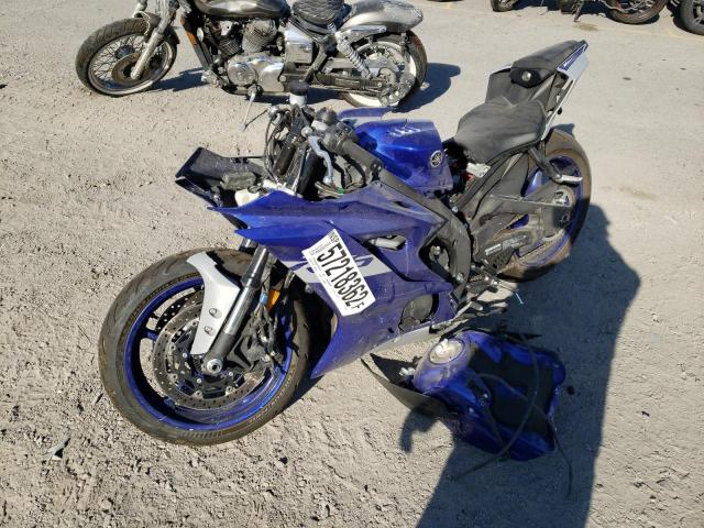 JYARJ28E7LA005741 - 2020 YAMAHA YZFR6 BLUE photo 2