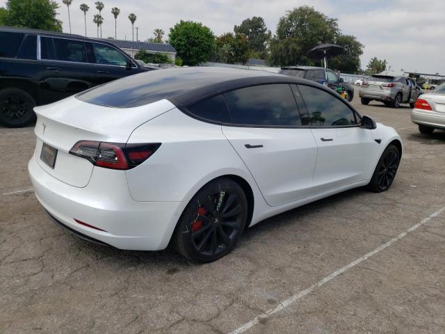 5YJ3E1EA0KF412879 - 2019 TESLA MODEL 3 WHITE photo 3