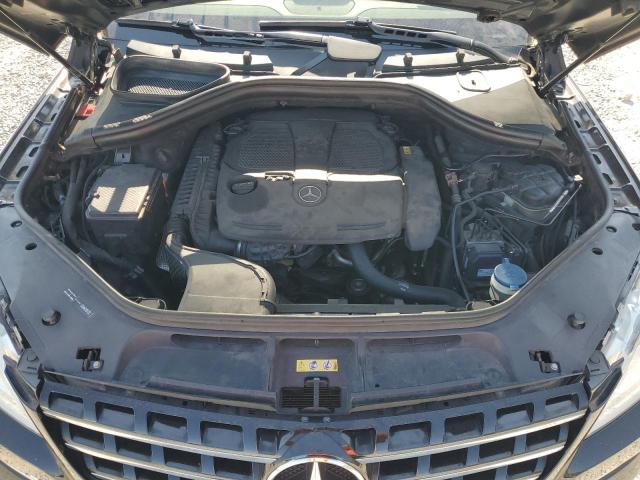 4JGDA5HB3CA016883 - 2012 MERCEDES-BENZ ML 350 4MATIC BLACK photo 12