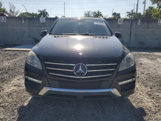 4JGDA5HB3CA016883 - 2012 MERCEDES-BENZ ML 350 4MATIC BLACK photo 5