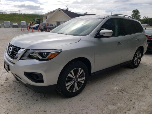 5N1DR2MM6HC651574 - 2017 NISSAN PATHFINDER S SILVER photo 1