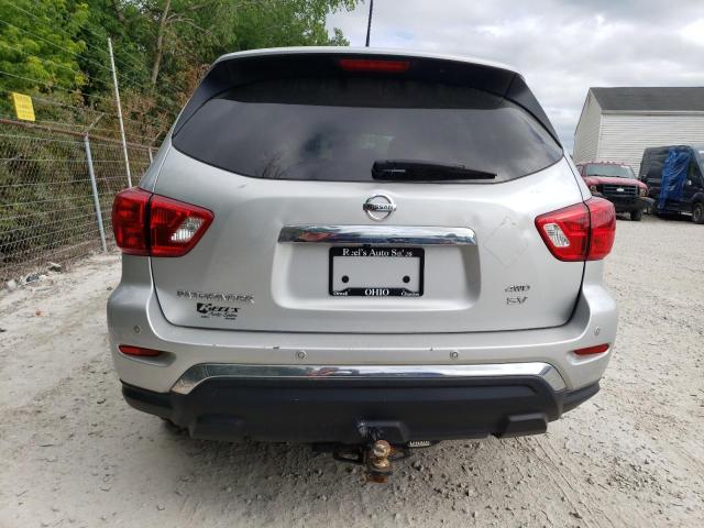 5N1DR2MM6HC651574 - 2017 NISSAN PATHFINDER S SILVER photo 6