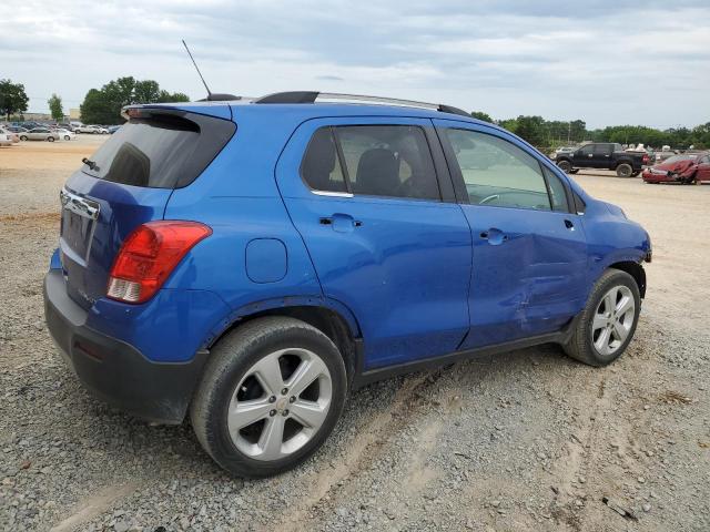 KL7CJNSB0FB026047 - 2015 CHEVROLET TRAX LTZ BLUE photo 3