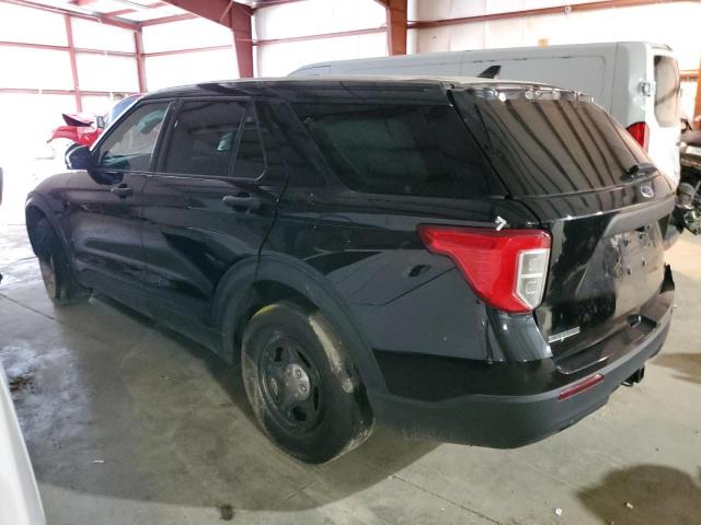1FM5K8AW4MNA14408 - 2021 FORD EXPLORER POLICE INTERCEPTOR BLACK photo 2