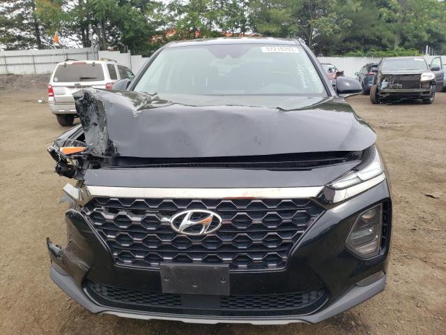 5NMS3CADXKH007513 - 2019 HYUNDAI SANTA FE SEL BLACK photo 5