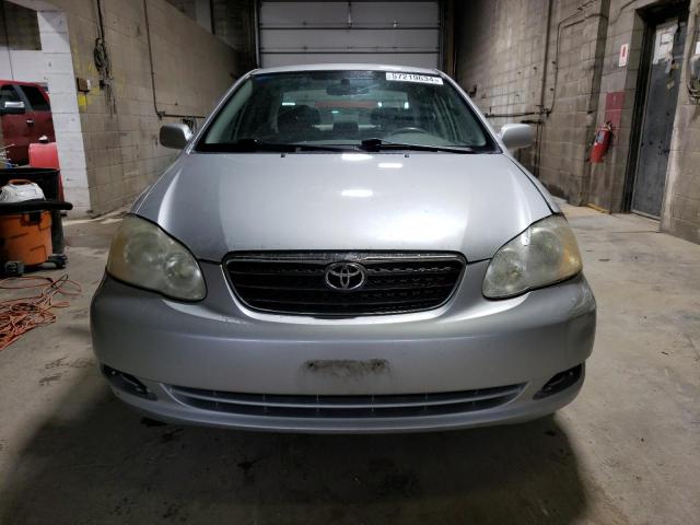 1NXBR32E65Z487354 - 2005 TOYOTA COROLLA CE SILVER photo 5