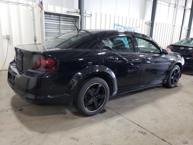 1C3CDZAG7DN750039 - 2013 DODGE AVENGER SE BLACK photo 3