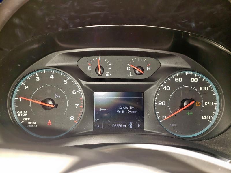 1G1ZB5ST3JF284821 - 2018 CHEVROLET MALIBU LS Gümüş fotoğraf 9