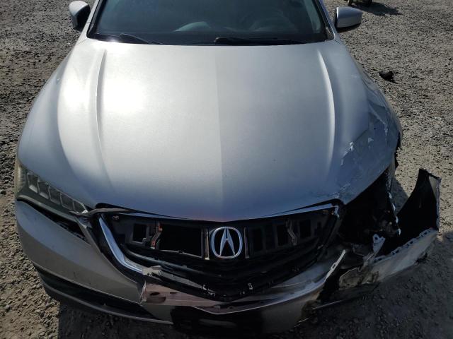 19UUB1F52HA000609 - 2017 ACURA TLX TECH SILVER photo 11