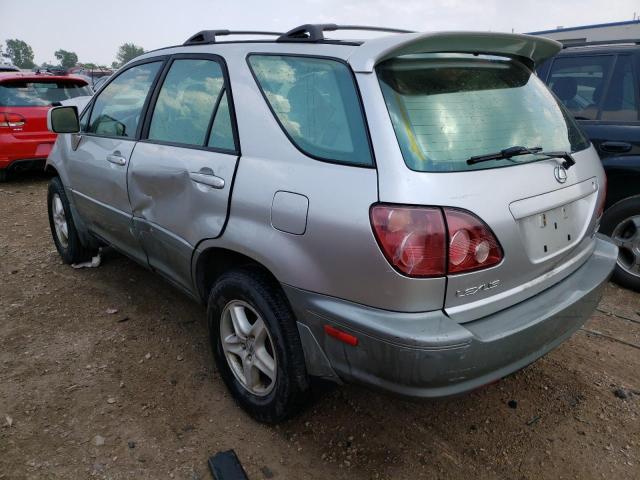 JT6HF10U4Y0160475 - 2000 LEXUS RX 300 GRAY photo 2