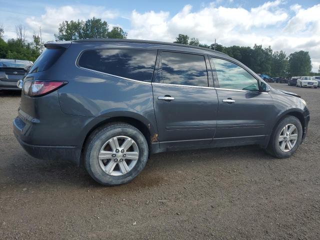 1GNKVHKD6EJ156609 - 2014 CHEVROLET TRAVERSE LT GRAY photo 3