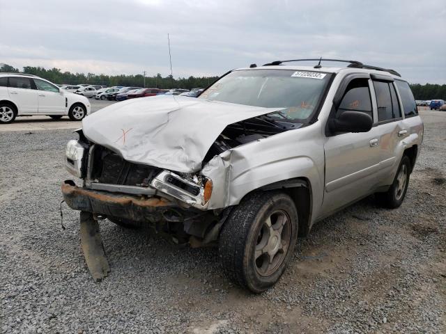 1GNDS13S152100805 - 2005 CHEVROLET TRAILBLAZE LS SILVER photo 9