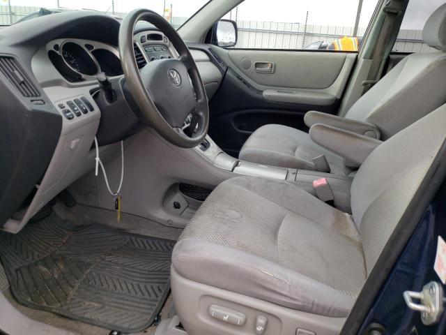 JTEDP21A170136370 - 2007 TOYOTA HIGHLANDER SPORT BLUE photo 7