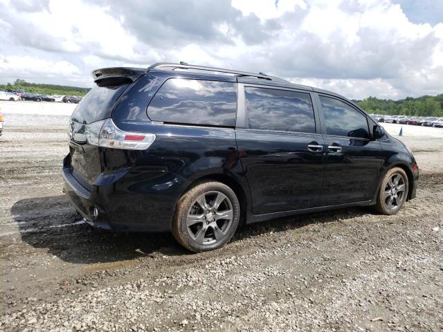 5TDXZ3DC5HS885167 - 2017 TOYOTA SIENNA SE BLACK photo 3