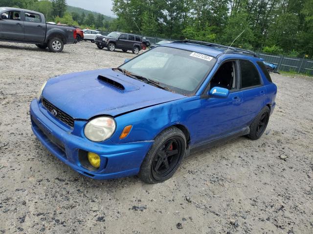 JF1GG29642G835564 - 2002 SUBARU IMPREZA WRX BLUE photo 1