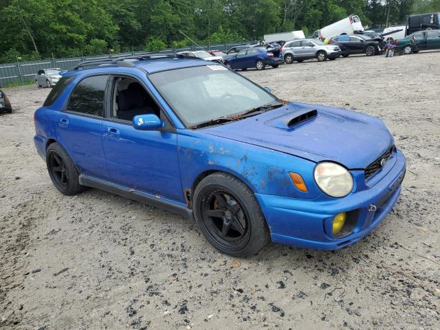 JF1GG29642G835564 - 2002 SUBARU IMPREZA WRX BLUE photo 4