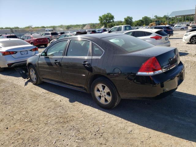 2G1WB5EN0A1245935 - 2010 CHEVROLET IMPALA LT BLACK photo 2