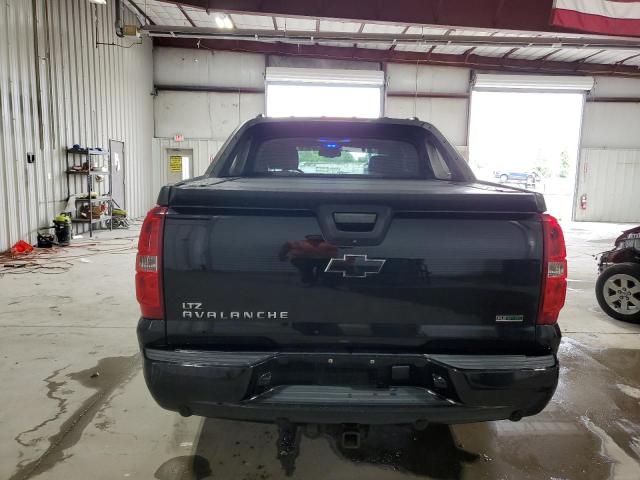 3GNFK32069G144249 - 2009 CHEVROLET AVALANCHE K1500 LTZ BLACK photo 6