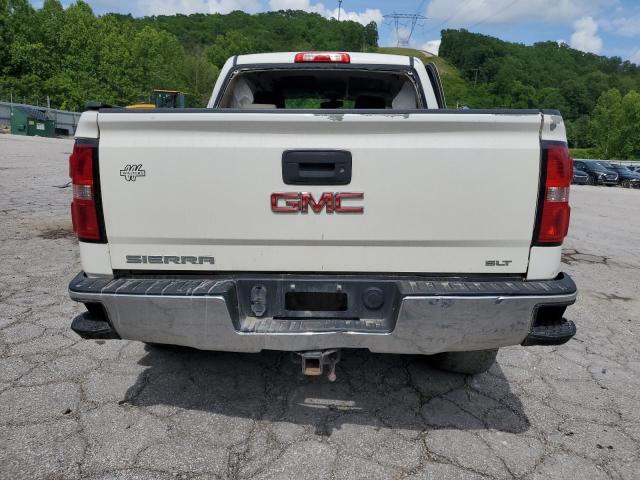 3GTU2VEC9FG167635 - 2015 GMC SIERRA K1500 SLT WHITE photo 6