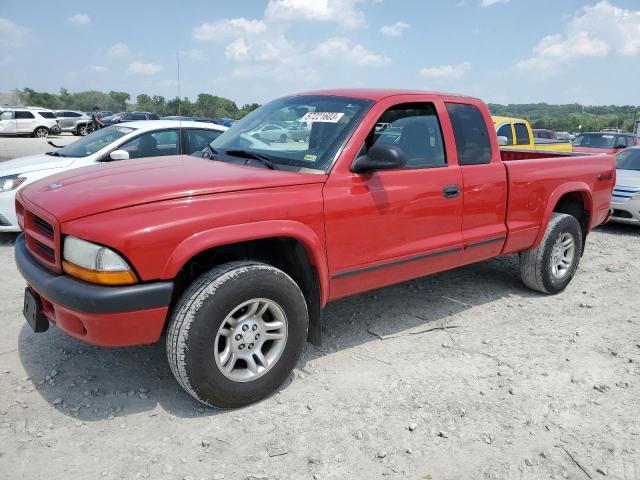 1D7HG32N53S170586 - 2003 DODGE DAKOTA SPORT RED photo 1