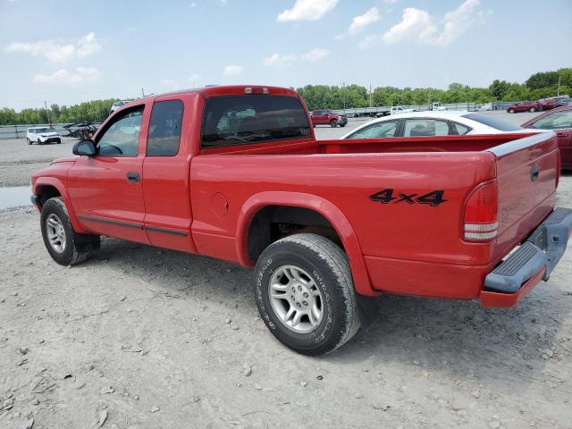 1D7HG32N53S170586 - 2003 DODGE DAKOTA SPORT RED photo 2