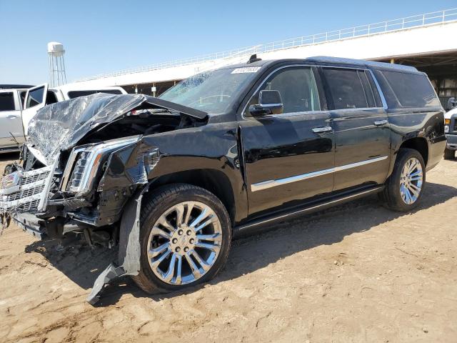 1GYS4JKJ4JR112008 - 2018 CADILLAC ESCALADE ESV PREMIUM LUXURY BLACK photo 1