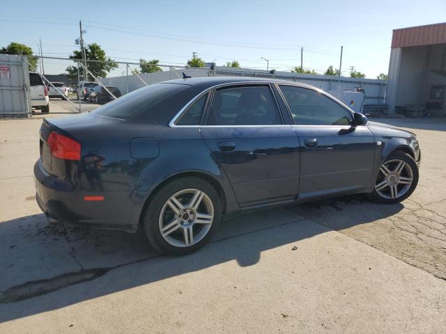 WAUDF78E08A062459 - 2008 AUDI A4 2.0T QUATTRO BLUE photo 3