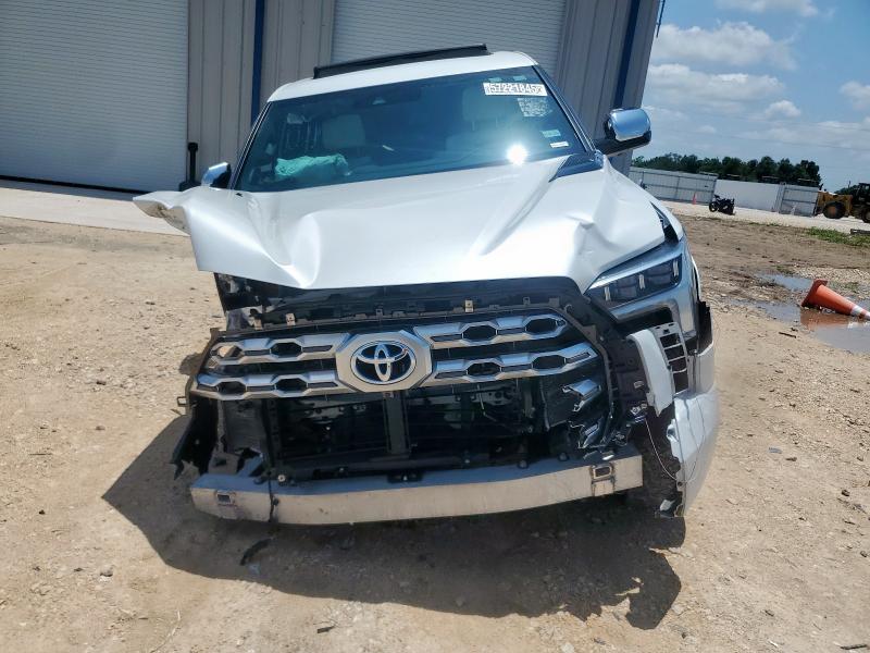 5TFMC5DB7RX072710 - 2024 TOYOTA TUNDRA CREWMAX PLATINUM WHITE photo 5