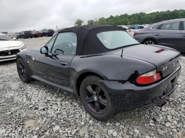WBACN33401LM00183 - 2001 BMW Z3 2.5 BLACK photo 2
