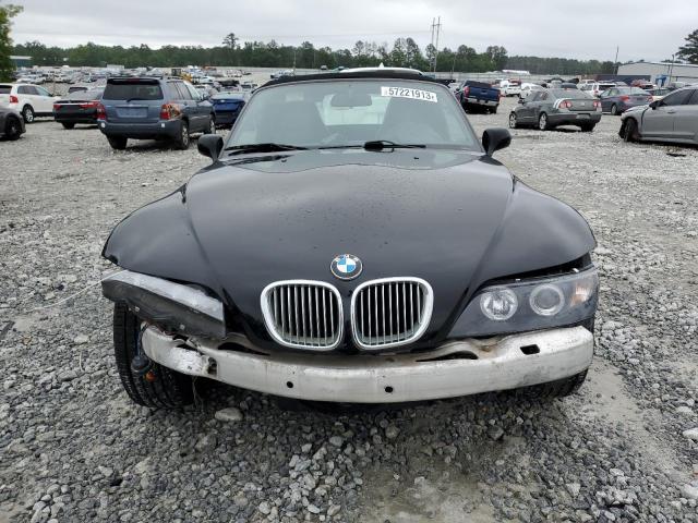 WBACN33401LM00183 - 2001 BMW Z3 2.5 BLACK photo 5