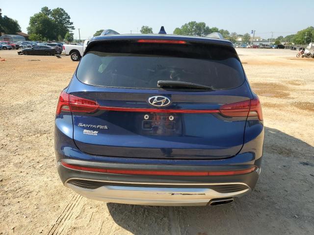 5NMS64AJ2MH359216 - 2021 HYUNDAI SANTA FE SEL BLUE photo 6